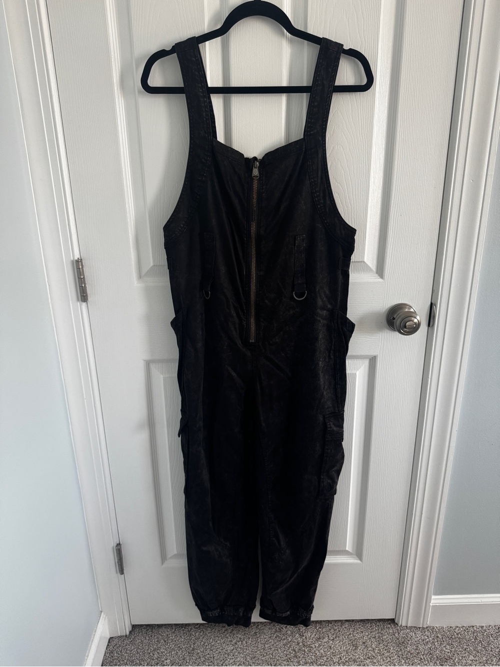 Free People Movement Fast Track Jumpsuit, Black